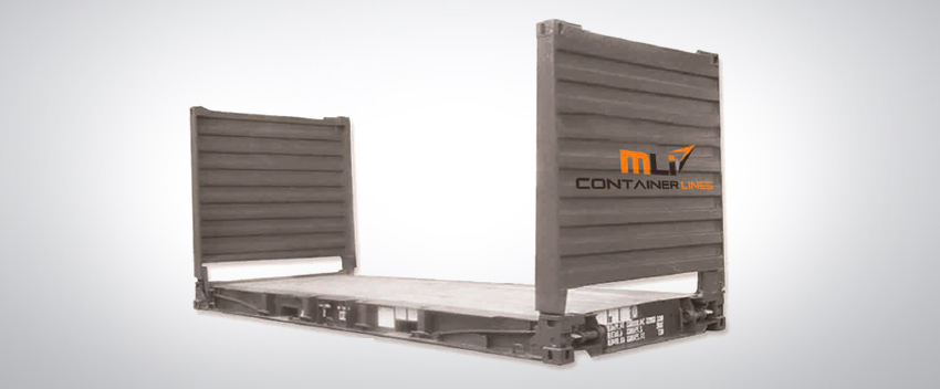 20' Flat Rack Container